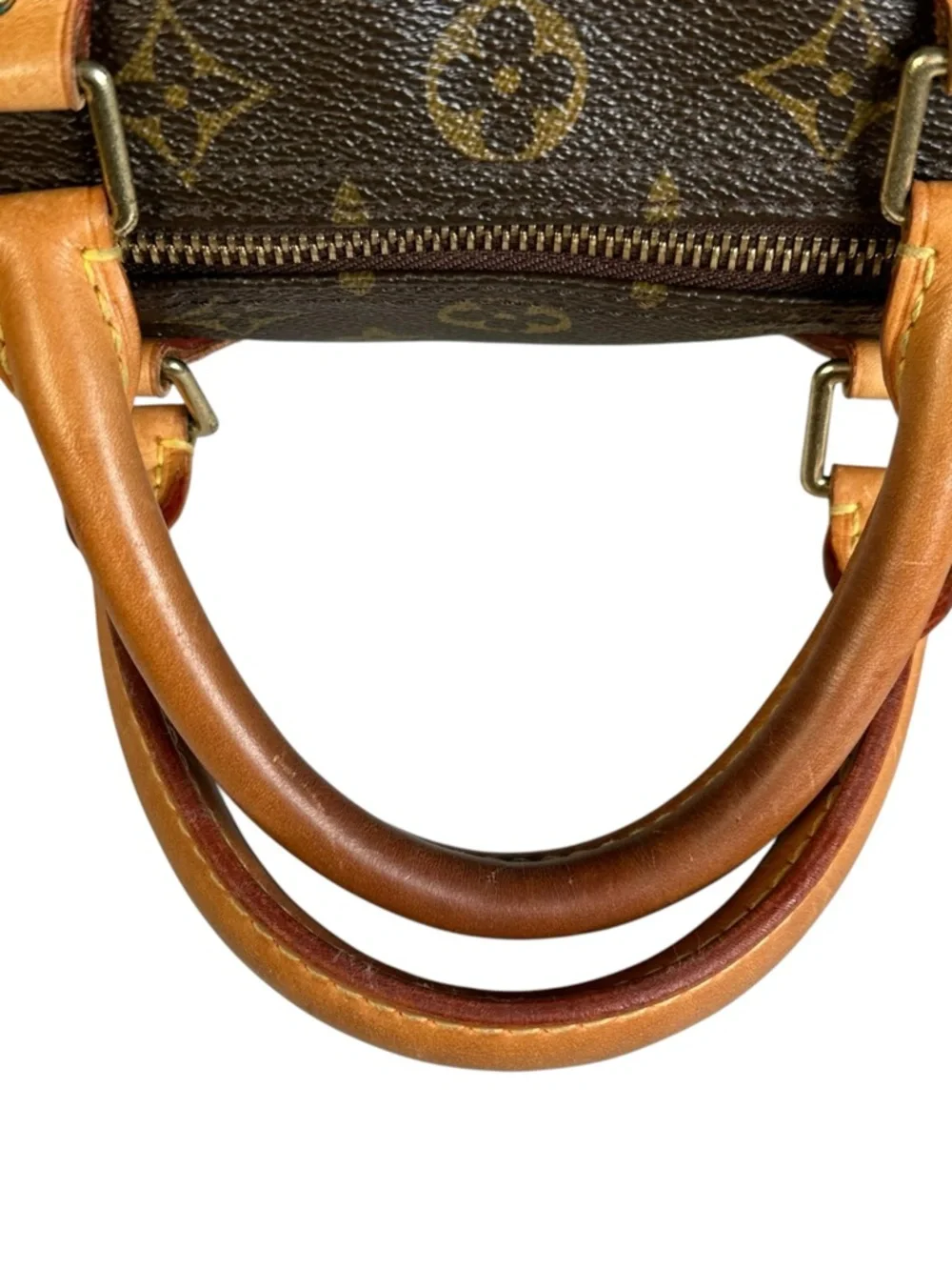 Louis Vuitton Speedy 30 Monogram  Brown Canvas Boston Top Handle Handbag 2018 - Picture 6 of 15